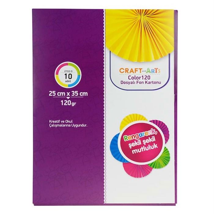 Umix Çıtçıtlı Dosya A4 Pastel Lila Eko U1121P