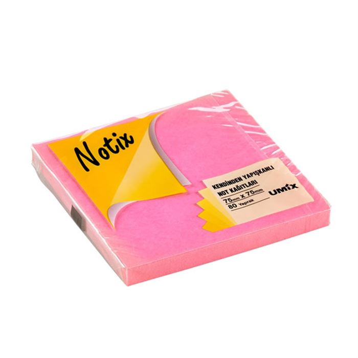 NOTİX NEON PEMBE 80 YP 75x75 ASMALI