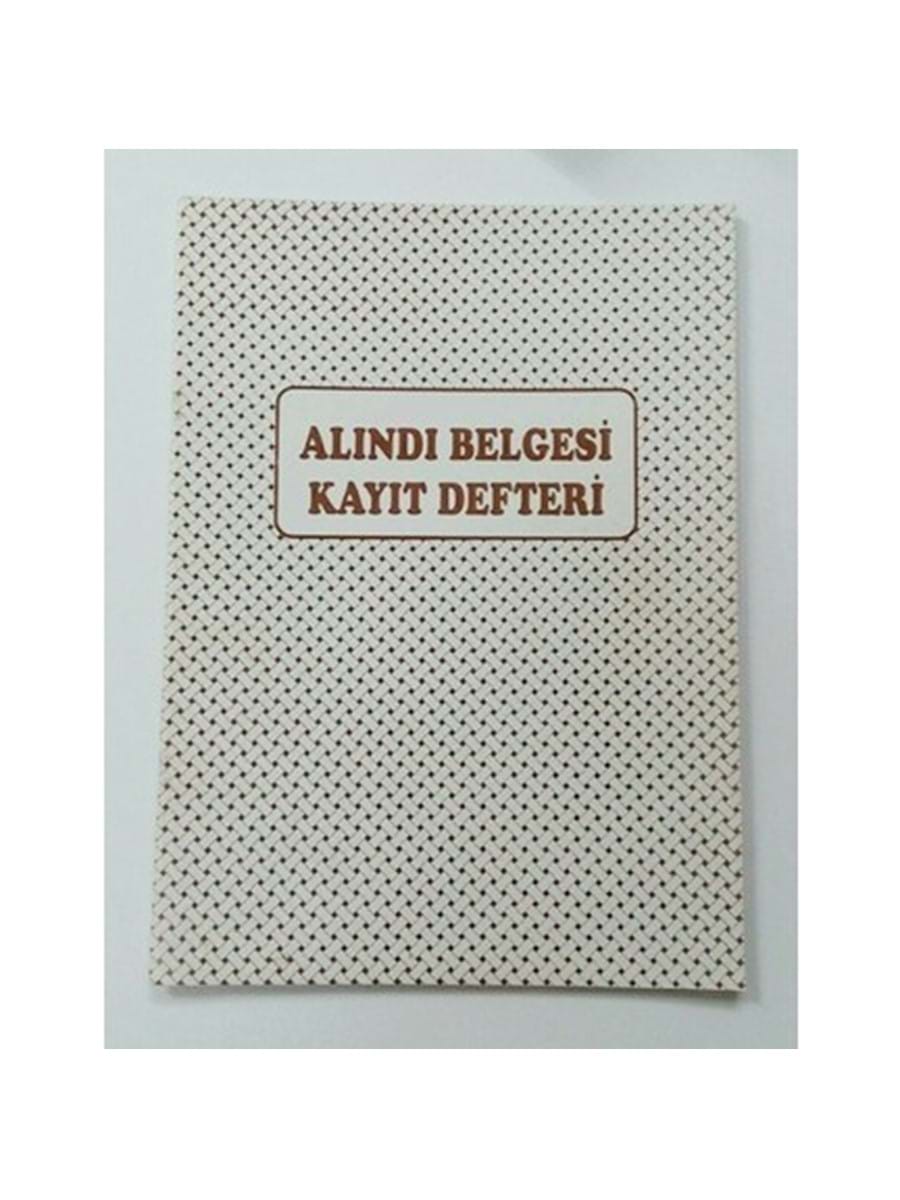 Alindi Belgesi Kayit Defteri