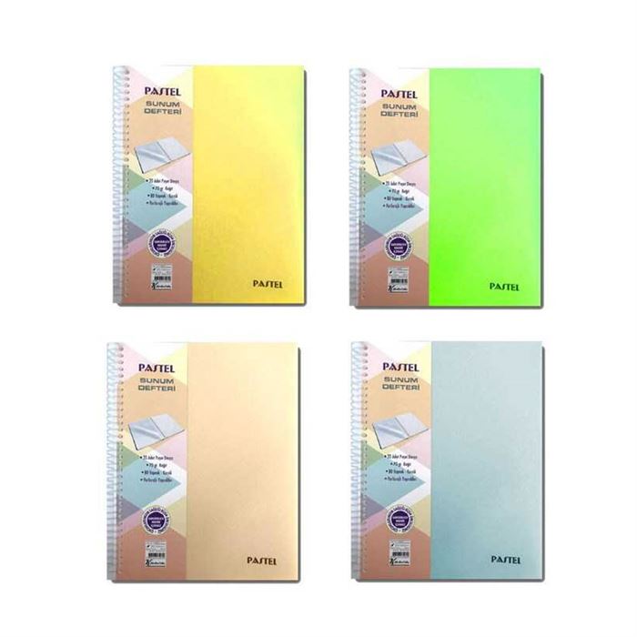 Keskin 165225 80 Yaprak Kar. PP Kapak Spr. Sweet Fun Defter