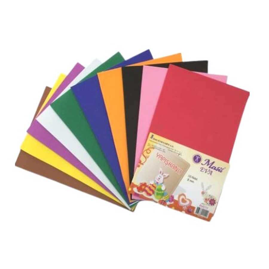 Masis EV01Y A4 10 lu Yapışkanlı Eva