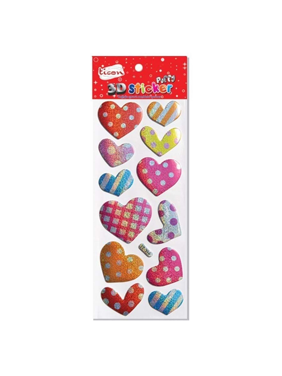TİCON 3 BOYUTLU PUFFY STICKER 177564