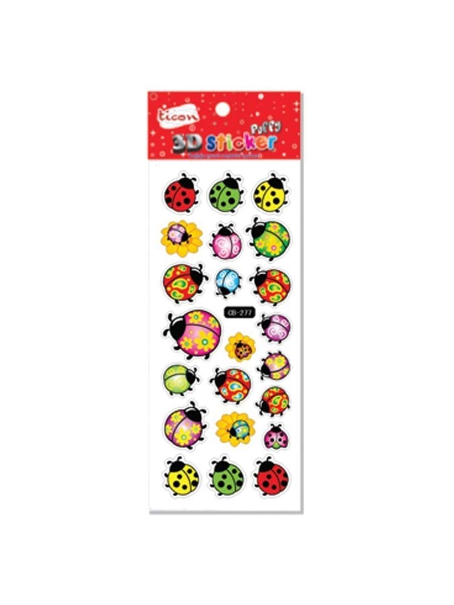 TİCON 3 BOYUTLU PUFFY STICKER 236186