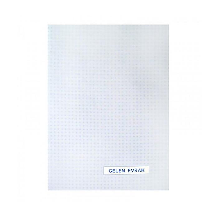 DİLMAN GELEN EVRAK DEFTERİ KARTON KAPAK