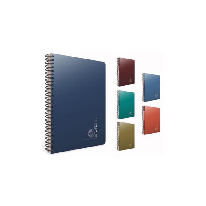 Gıpta Cobalt Spiralli Sert Kapak Defter 17x24 Cm 120 Yaprak Çizgili