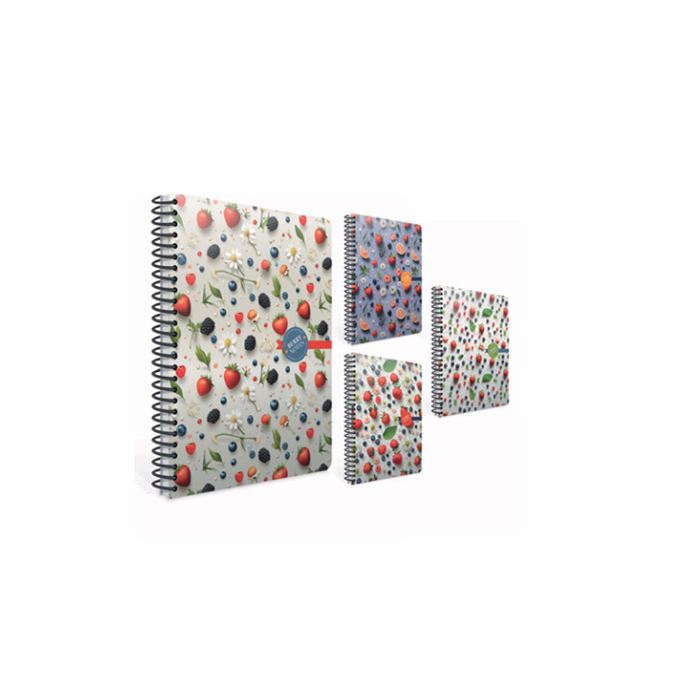 Gıpta Natura Spiralli Karton Kapak Defter A4 80 Yp Kare