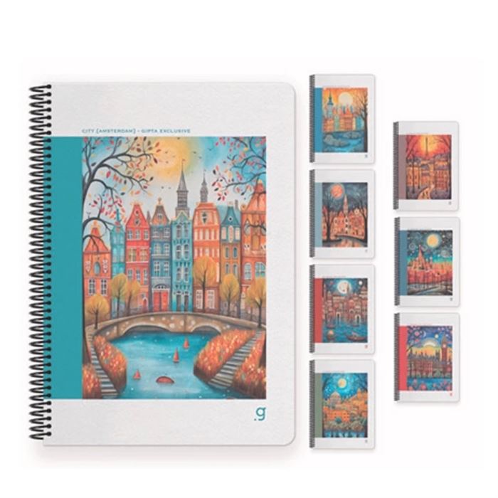 GIPTA ISTANBUL SP.PP KAPAK DEFTER A4 80 KARELI