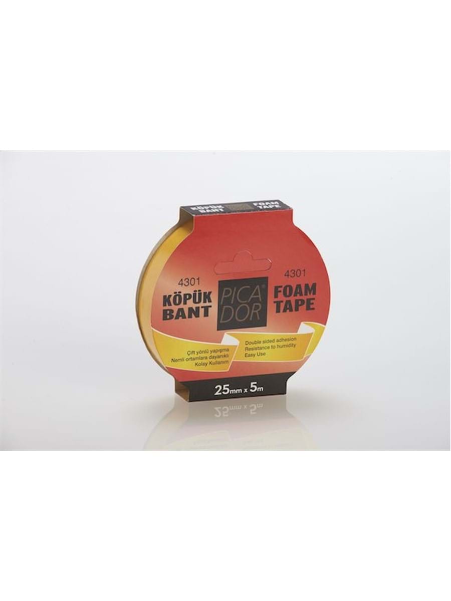 Picador 25 Mmx5 Mt Çift Taraflı Köpük Bant