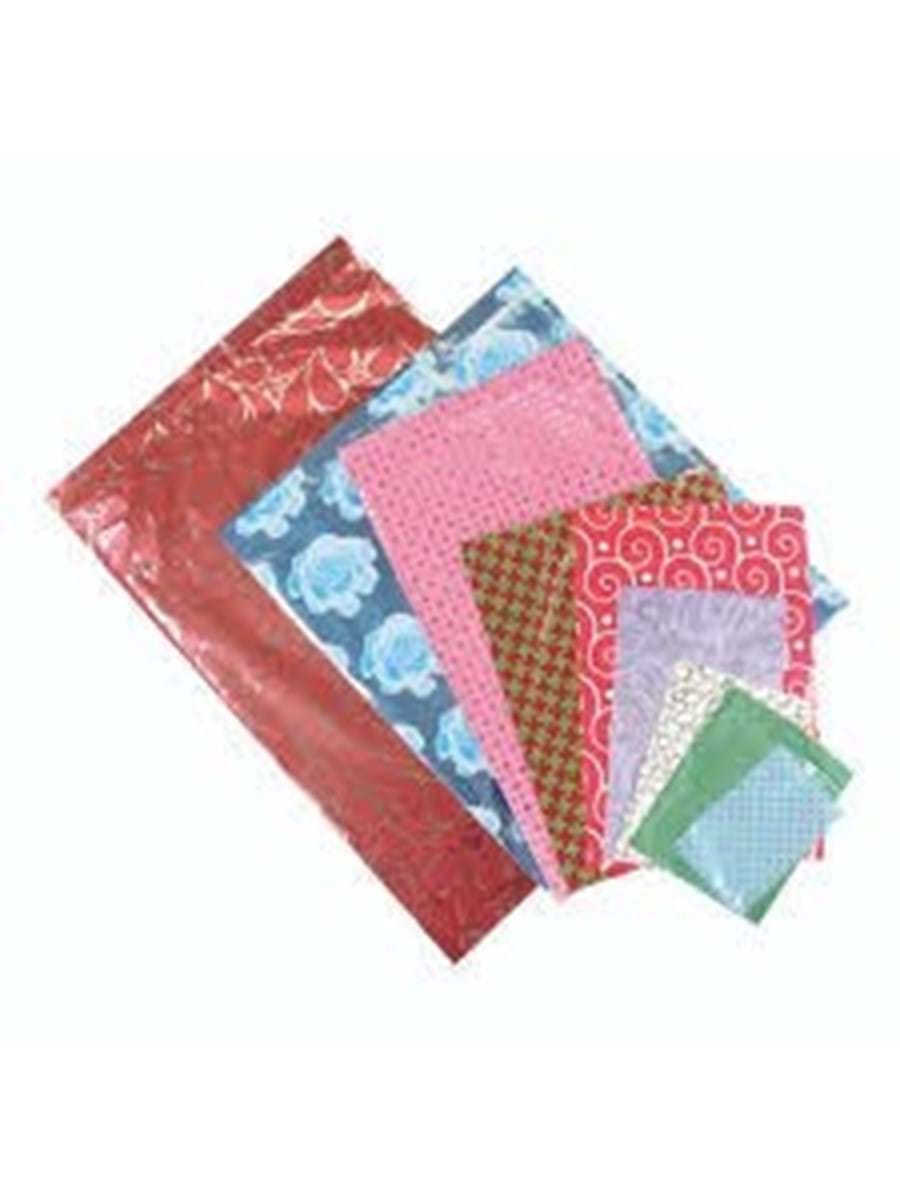 SAN METALİZE YAPIŞKANLI HEDİYE POŞETİ 40X60 (100 Adet)