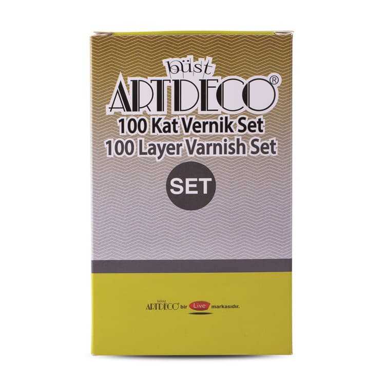 ARTDECO 100 KAT VERNİK SETİ