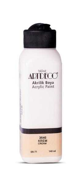ARTDECO AKRİLİK BOYA 140 ML. KREM