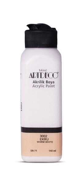 ARTDECO AKRİLİK BOYA 140 ML. EKRU