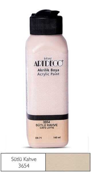 ARTDECO AKRİLİK BOYA 140 ML. SÜTLÜ KAHVE