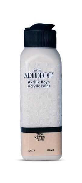 ARTDECO AKRİLİK BOYA 140 ML. KETEN LV-Y-070R-3004