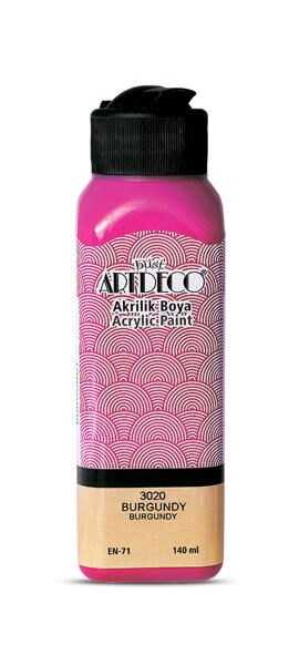 ARTDECO AKRİLİK BOYA 140 ML. BURGUNDY