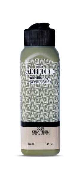 ARTDECO AKRİLİK BOYA 140 ML. KINA YEŞİLİ