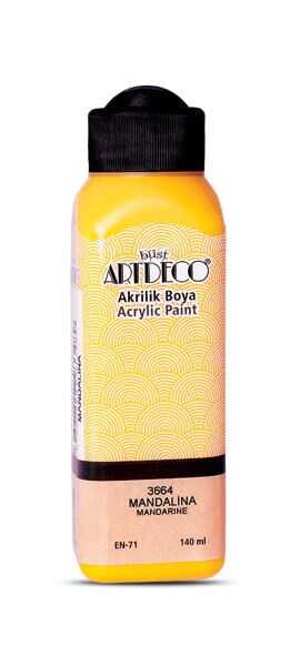 ARTDECO AKRİLİK BOYA 140 ML. MANDALİNA