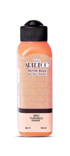 ARTDECO AKRİLİK BOYA 140 ML. TURUNCU 3603
