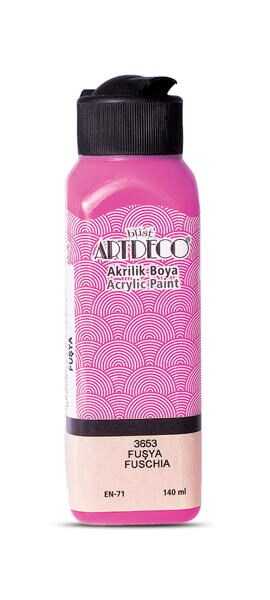ARTDECO AKRİLİK BOYA 140 ML. FUŞYA