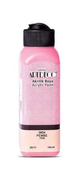 ARTDECO AKRİLİK BOYA 140 ML. PEMBE