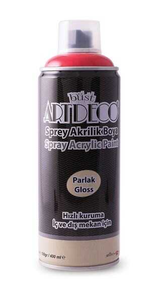 ARTDECO AKRİLİK SPREY BOYA 400 ML KIRMIZI