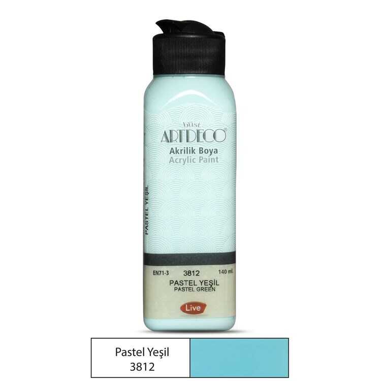 Artdeco Akrilik Boya 140 Ml Pastel Yeşil 70R-3812