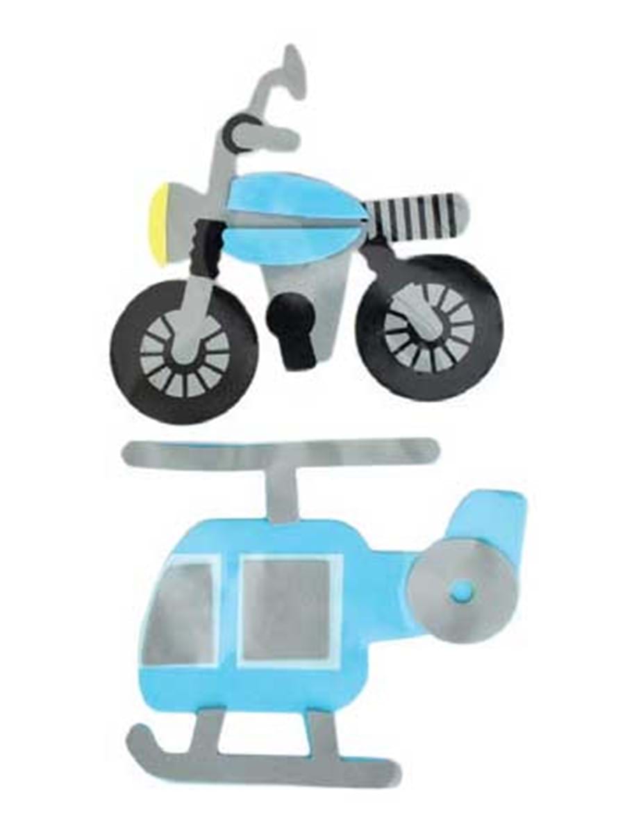 Dolphin Eva Sticker Motor Helikopter St-5254