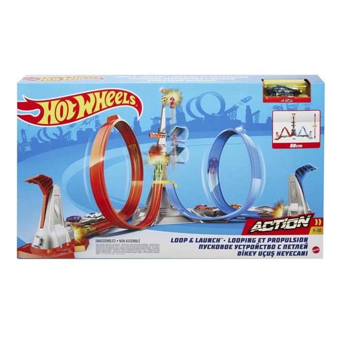 HOT WHEELS MTL-GRW39 DİKEY UÇUŞ HEYECAN YARIŞ SETİ