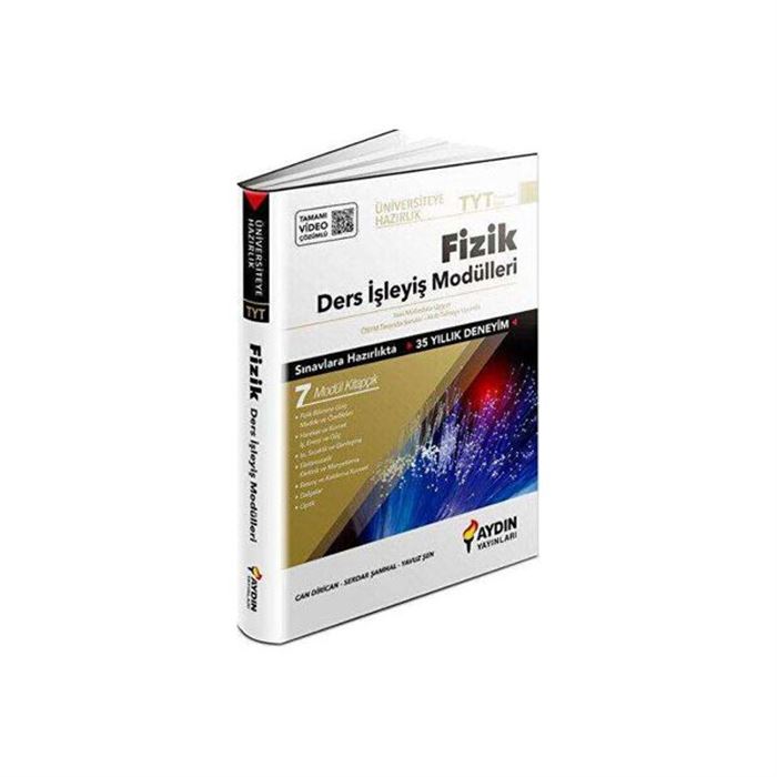AYDIN ÜNİVERSİTEYE HAZIRLIK TYT FİZİK DERS İŞLEYİŞ MODÜLLERİ