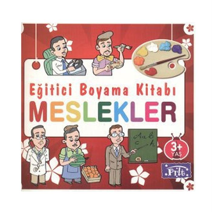 EĞİTİCİ BOYAMA KİTABI: MESLEKLER