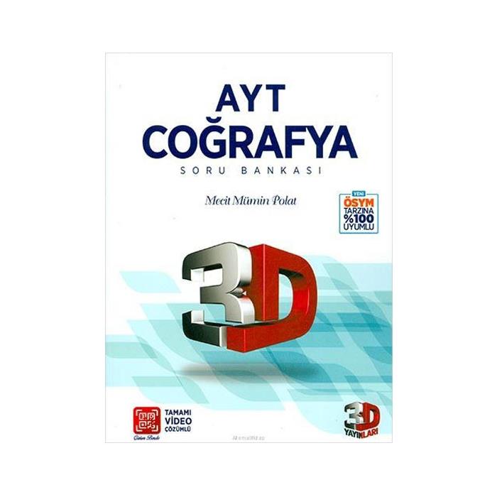 3D AYT COĞRAFYA SORU BANKASI