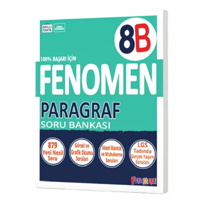 GAMA 8. SINIF FENOMEN LGS PARAGRAF B SORU BANKASI