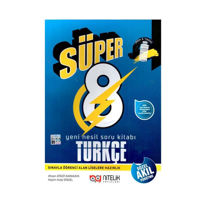 NİTELİK 8. SINIF YENİ NESİL SÜPER TÜRKÇE SORU KİTABI
