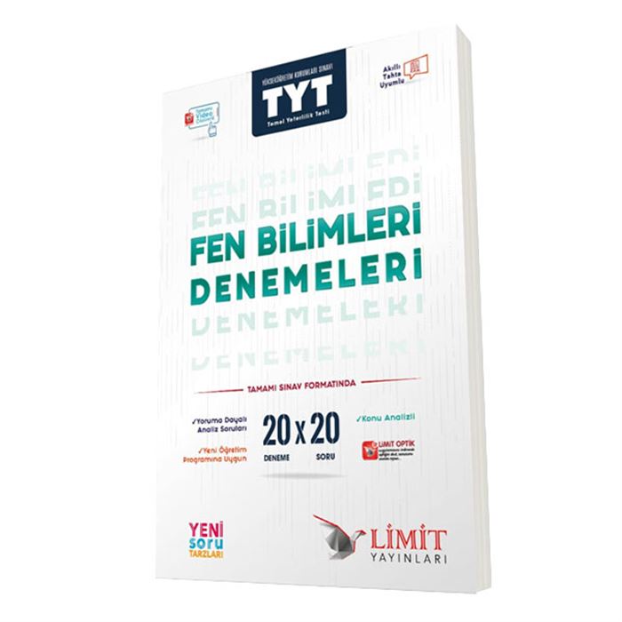 LİMİT TYT FEN BİLİMLERİ 20X20 DENEMELERİ
