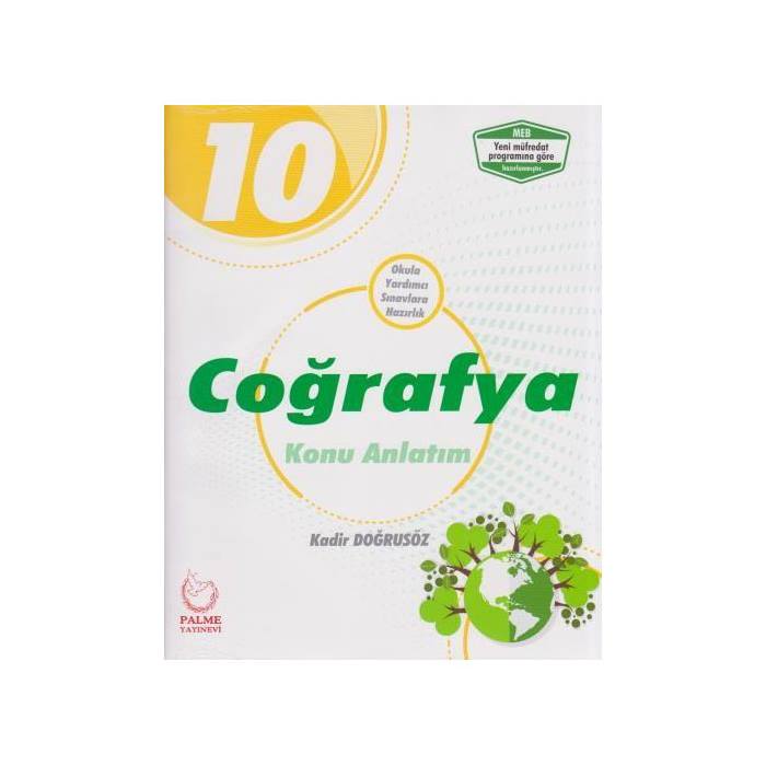 PALME 10.SINIF COĞRAFYA KONU ANLATIM