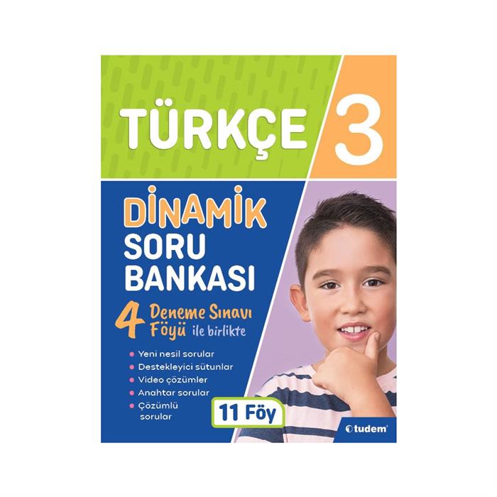 TUDEM 3. SINIF TÜRKÇE DİNAMİK SORU BANKASI