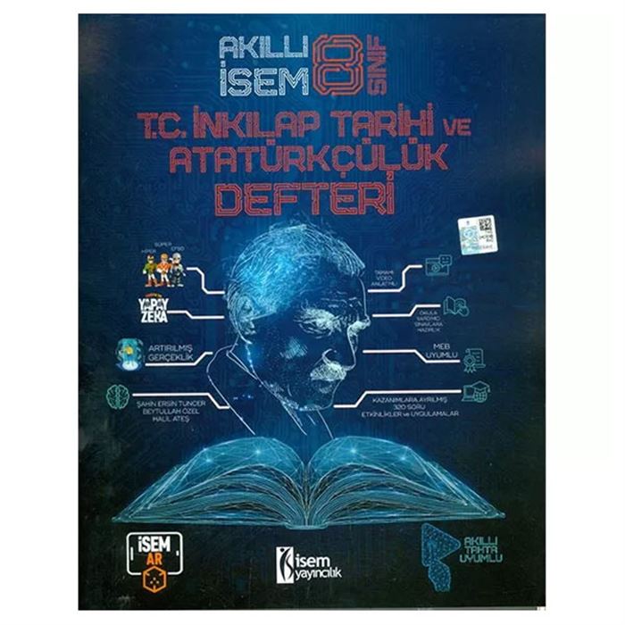 İsem 8. Sınıf Akıllı Fen Bilimleri Defteri