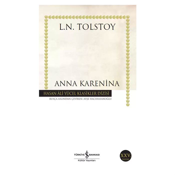 ANNA KARENİNA (CİLTSİZ)