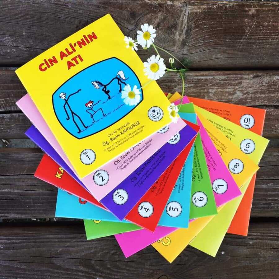 CİN ALİ HİKAYE KİTAPLARI SERİSİ 10 KİTAP