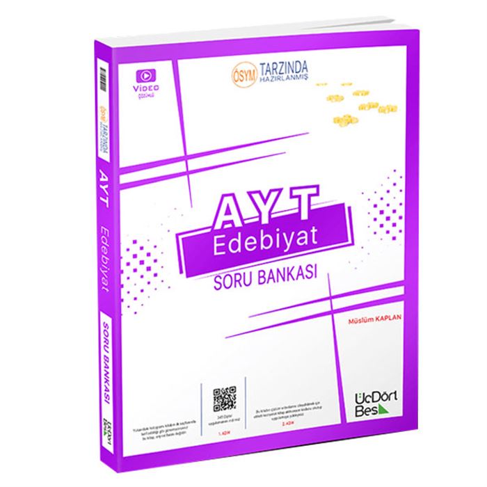 ÜÇDÖRTBEŞ AYT EDEBİYAT SORU BANKASI