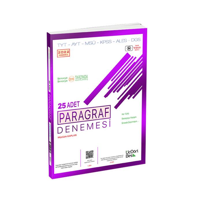 ÜÇDÖRTBEŞ AYT COĞRAFYA SORU BANKASI