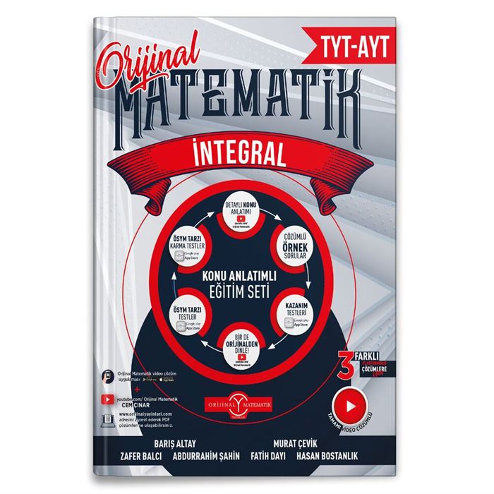Orijinal Yks Ayt K.A. Matematik Türev -