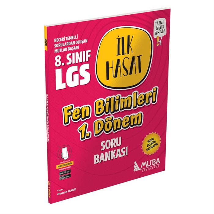 Muba 8.Sınıf 1.Dönem Fen Bil. İlk Hasat Soru Bankası