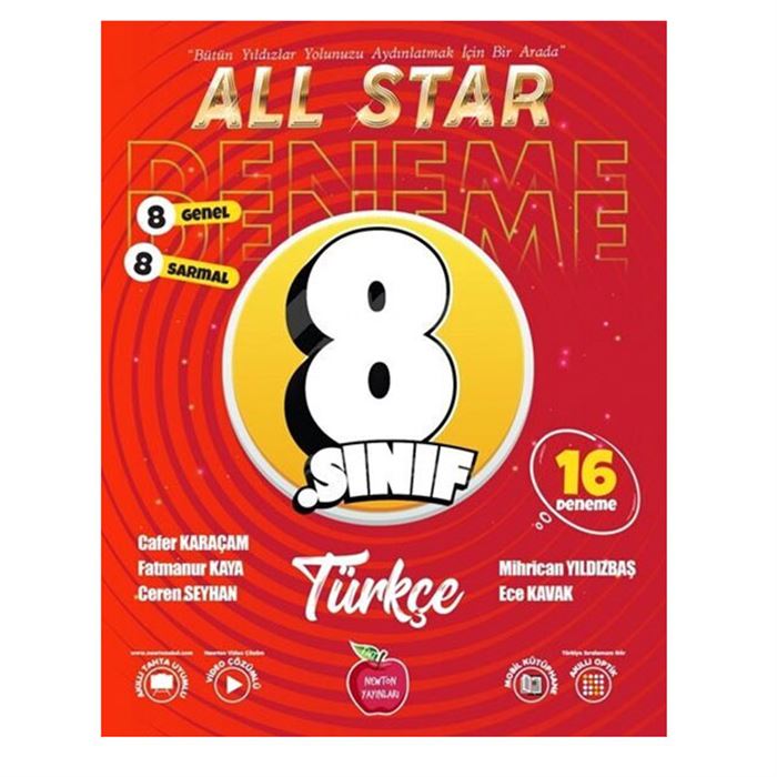 Newton Yayınları 8. Sınıf Türkçe All Star Deneme