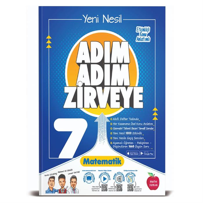 Yeni--7.Sınıf Adım Adım Matematik Soru Bankası