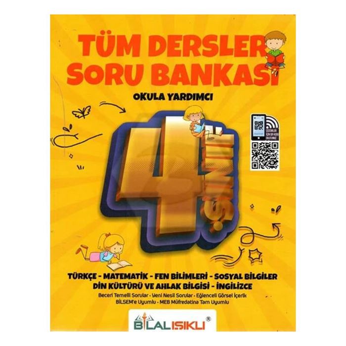 Bilal Işıklı Yayınları 4. Sınıf Tüm Dersler Soru Bankası