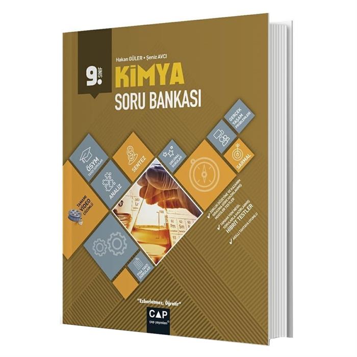 ÇAP YAYINLARI 9. SINIF ANADOLU KİMYA SORU BANKASI