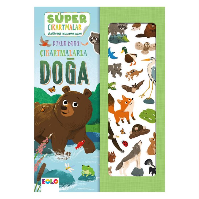 Çıkartmalarla Doğa - Süper Çıkartmalar - Dokun Bana!