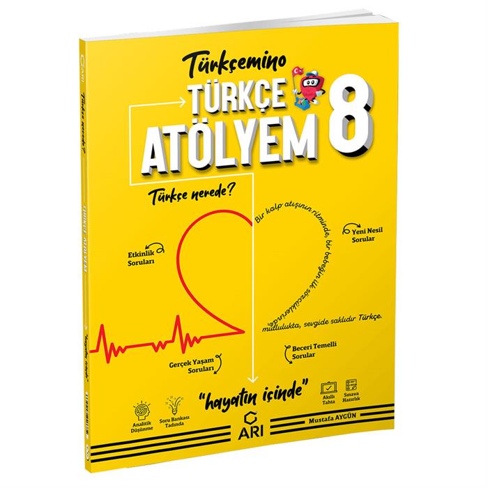ARI  8. SINIF TÜRKÇEMİNO TÜRKÇE ATÖLYEM