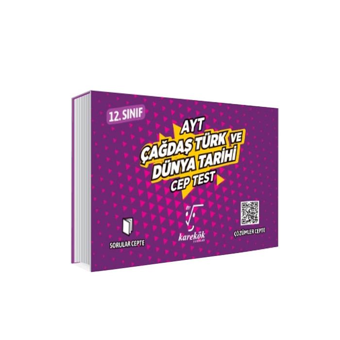Karekök AYT Çağdaş Türk ve Dünya Tarihi Cep Test